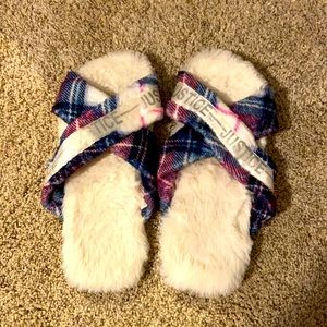 Very soft justice slippers!